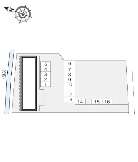 ★手数料０円★糟屋郡篠栗町尾仲　月極駐車場（LP）